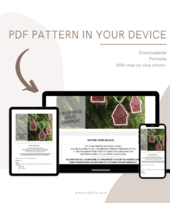 piparkoogimaja heegelmuster