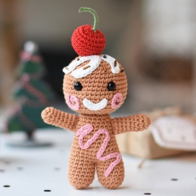 amigurumi gingerbread free pattern