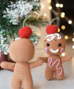 amigurumi crochet gingerbread