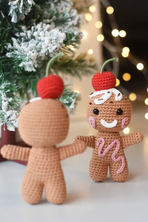 amigurumi crochet gingerbread