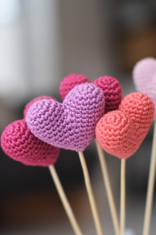 little amigurumi heart crochet pattern
