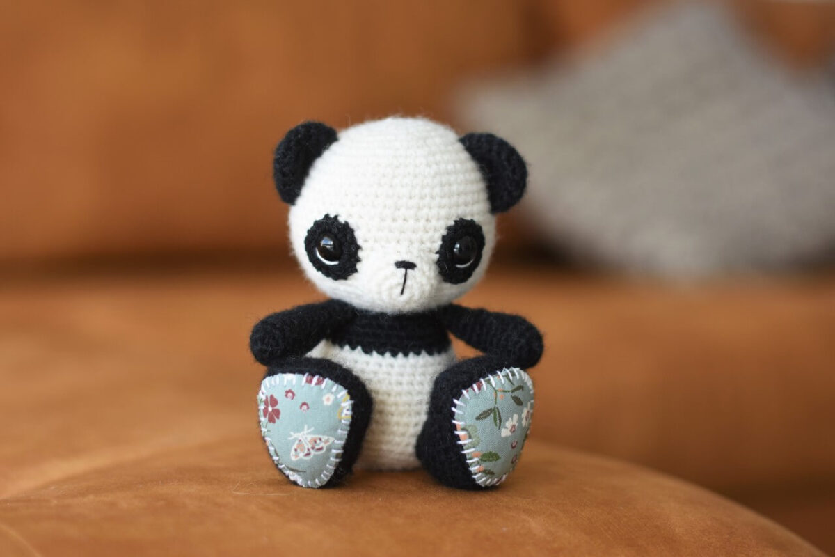 crochet panda