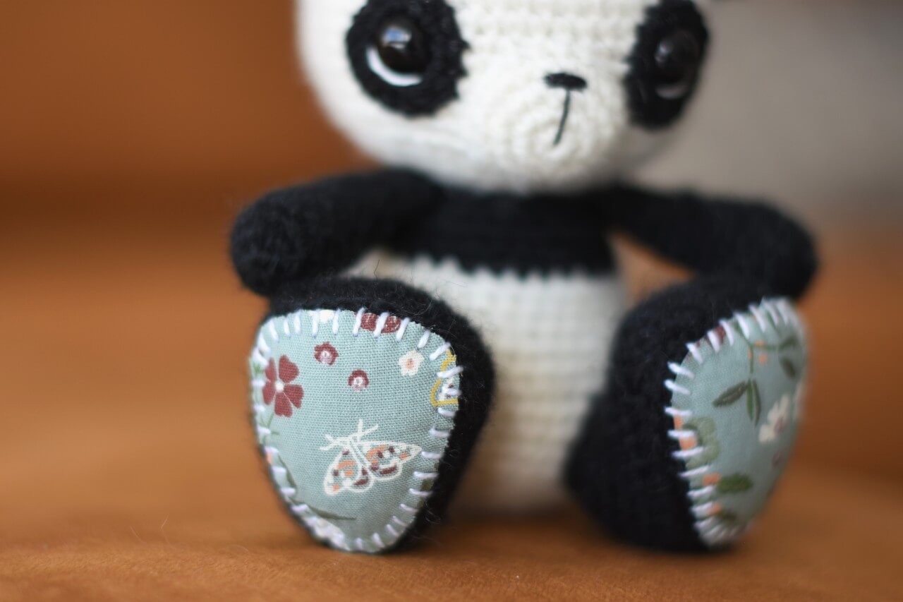 crochet panda