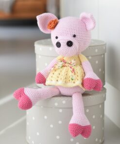 big amigurumi pig