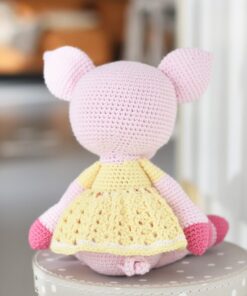 big amigurumi pig