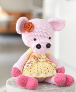 big amigurumi pig