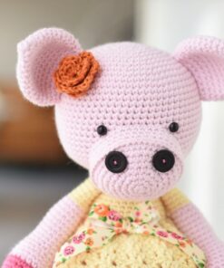big amigurumi pig