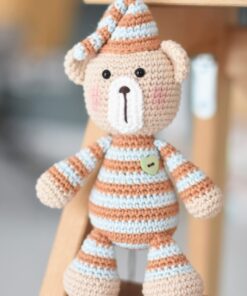 crochet baby pajamas teddy