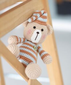 crochet baby pajamas teddy