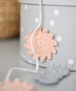 crochet sun applique