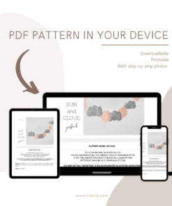 heegeldatud päike ja pilv muster
