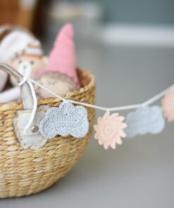 crochet nursery room decoration
