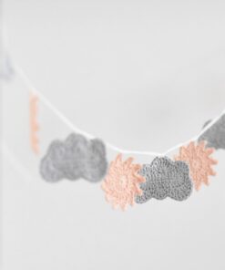 heegeldatud päike ja pilv muster