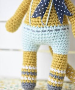 heegeldatud kollane kass püksid