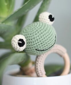 heegeldatud kõrin konn beebile