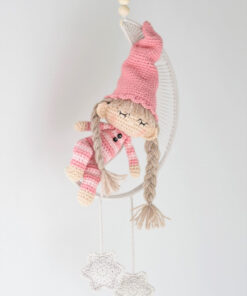 luna the moon fairy amigurumi doll