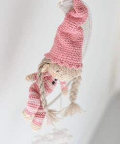 luna the moon fairy amigurumi doll