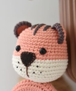 crochet tiger rattle