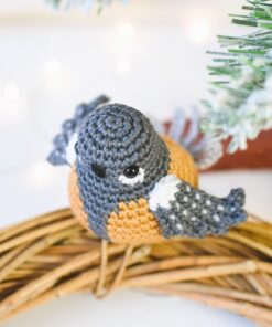 crochet bird great tit