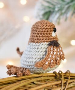 crochet bird great tit