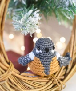 crochet bird great tit