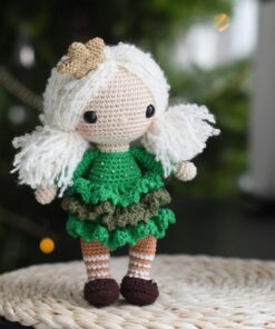 christmas tree doll amigurumi