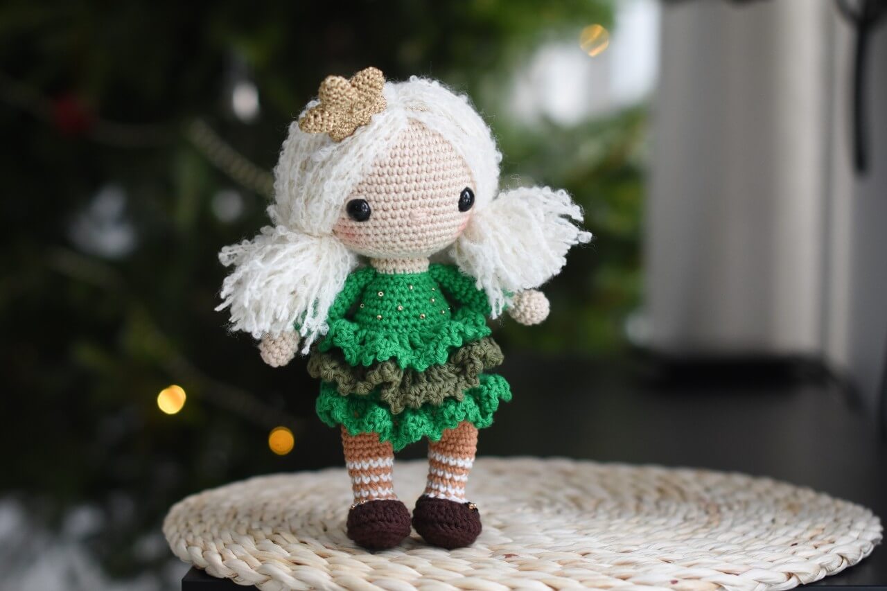 christmas tree doll amigurumi