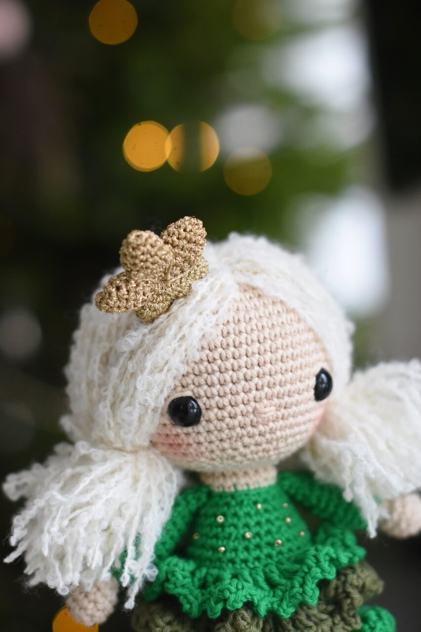 christmas tree doll amigurumi