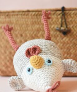 stupid hen amigurumi chicken