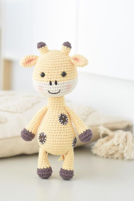 Crochet giraffe handmade