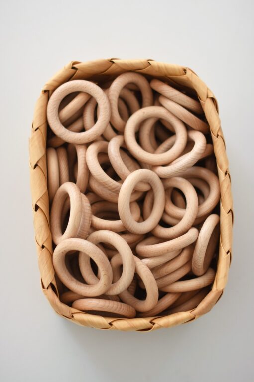 wooden rings