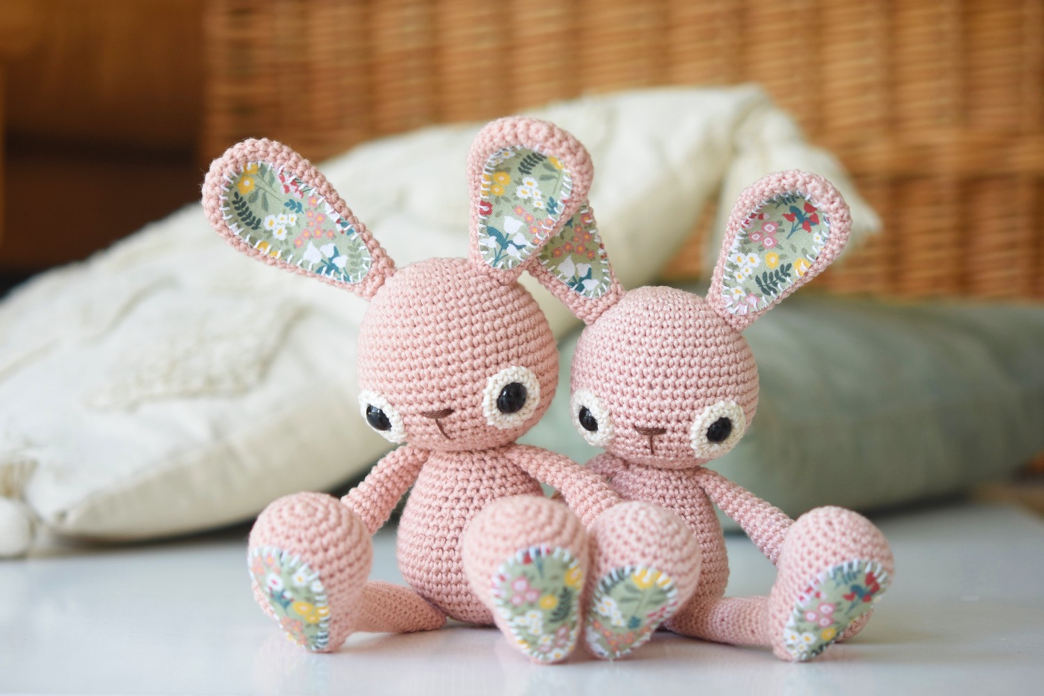 catania and ricorumi bunny yarn comparison