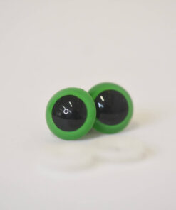 Colorful safety eyes 14mm green