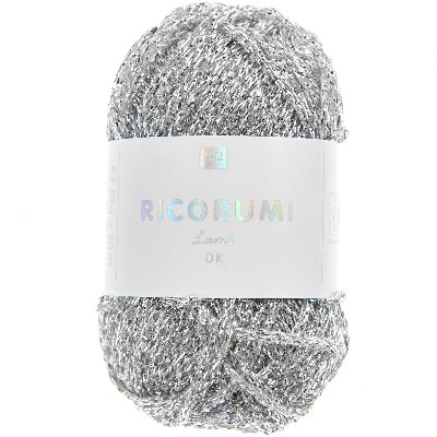 Ricorumi Lamé glitter yarn – gold, silver, Glitter yarn