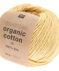 Essentials Organic Cotton dk mustard