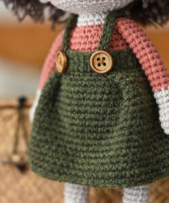 heegeldatud nukk villane seelik