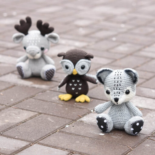 Forest animal crochet patterns