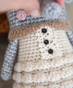 crochet elephant girl