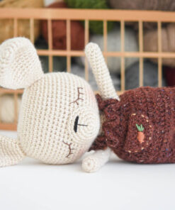 carrot pants bunny amigurumi