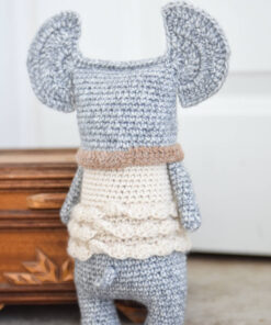 crochet elephant toy