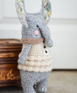 crochet elephant toy