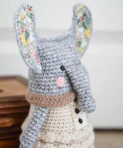 crochet elephant toy