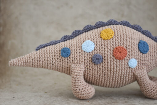Crochet dragon toy