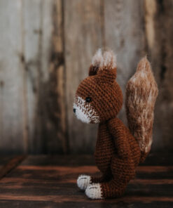 crochet squirrel