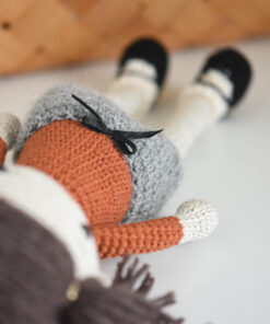 amigurumi girl doll