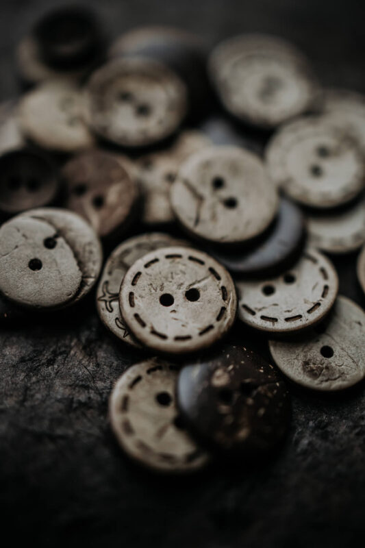 kookosnööbid käsitöö