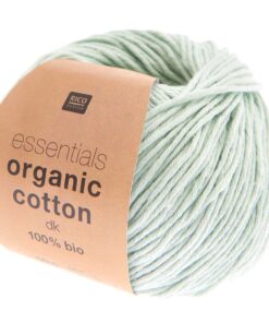 Essentials Organic Cotton dk aqua 009