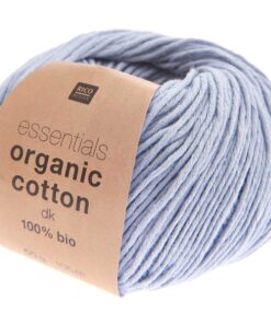 Essentials Organic Cotton dk dove blue 015