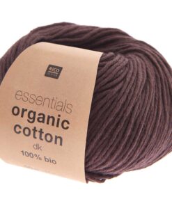 Essentials Organic Cotton dk chocolate