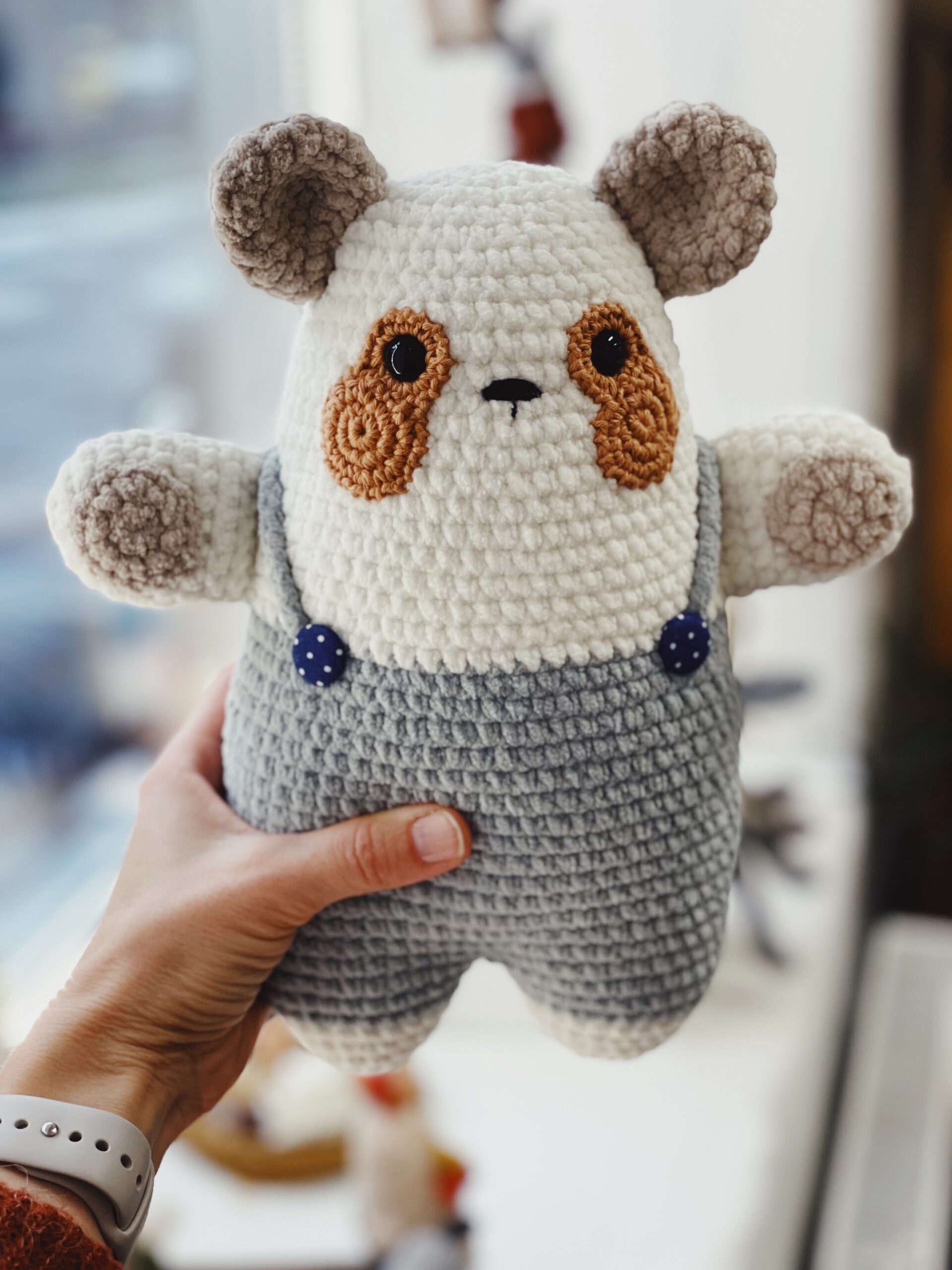 amigurumi panda